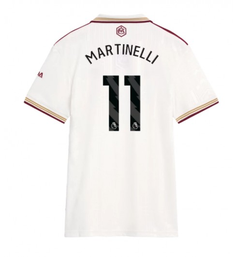 Arsenal Gabriel Martinelli #11 Alternativní Dres pro Dámské 2025-26 Krátký Rukáv Arsenal Gabriel Martinelli #11 Alternativní Dres pro Dámské 2025-26 Krátký Rukáv